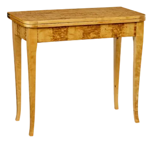 19th Century Swedish Burr Birch Tea Table