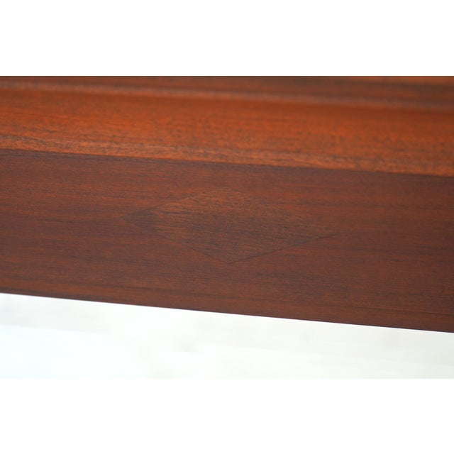 Stickley Stickley Cherry Regency Style Hanging Wall Mirror For Sale - Image 4 of 10