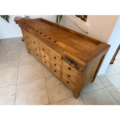 Wood Solid Wood Planing Workbench For Sale - Image 7 of 18