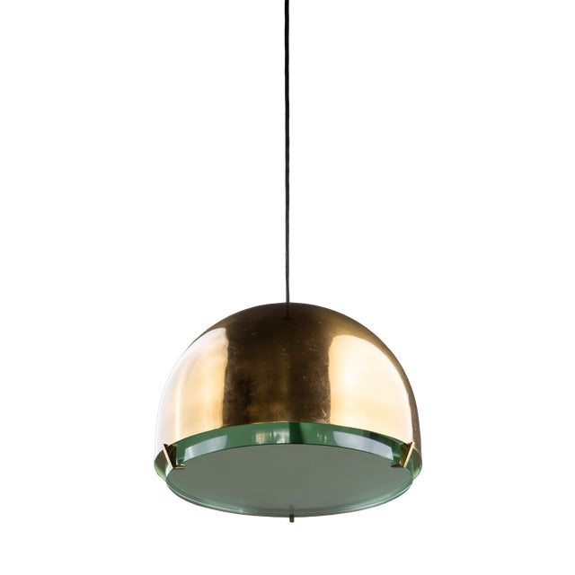 Vintage Mod. 2409 Pendant Lamp by Max Ingrand for Fontana Arte, 1960s For Sale
