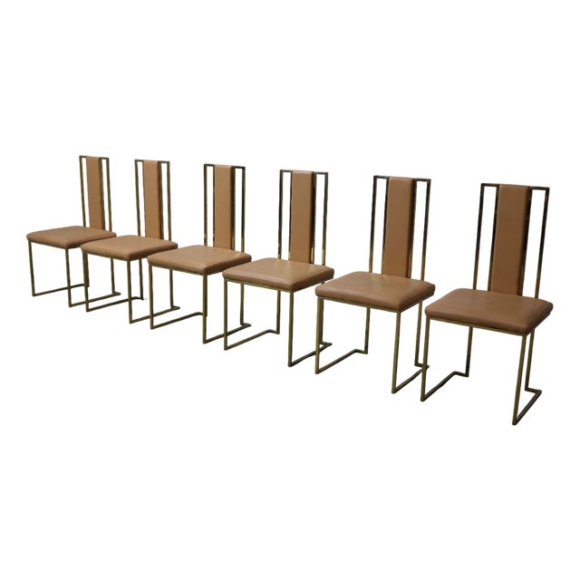Dining Chairs by Renato Zevi, Italy, 1970s, Set of 6 For Sale