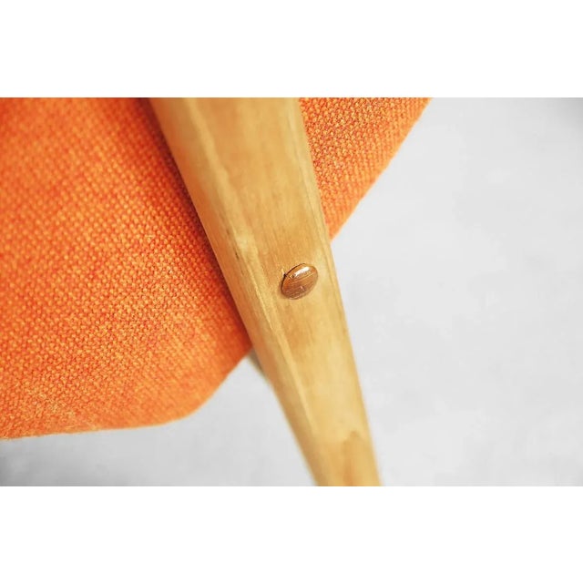 Brown Mid-Century Elm Wing Master Chair by Thorbjörn Afdal for Bruksbo, 1960s For Sale - Image 8 of 18