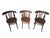 Antique Thonet Style Chairs, 1900, Set of 3 For Sale - Image 3 of 9
