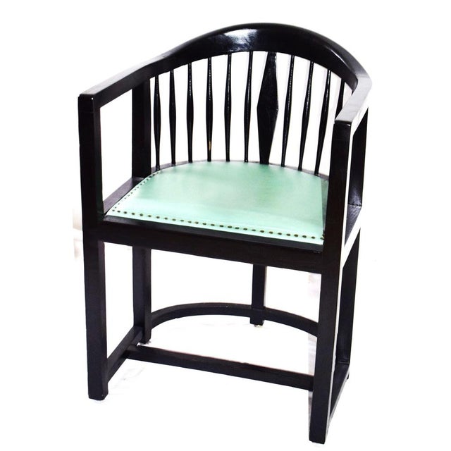 Mod. 1227 Armchairs by Wilhelm Schmidt for Prague Rudniker, 1890s, Set of 2 For Sale - Image 3 of 13