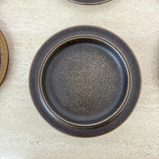 Vintage Plates by Ulla Procope for Arabia, 1970s, Set of 9 For Sale - Image 4 of 18