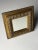 Vintage Gold-Colored Square Mirror For Sale - Image 12 of 16