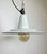 Industrial White Enamel Factory Pendant Lamp, 1960s For Sale - Image 9 of 18
