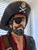 Contemporary Rare Handpainted Captain Hook Life Size Pirate Statue For Sale - Image 10 of 11