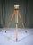 Wood British Theodolite Mounted on Military Tripod from Berger & Sons, 1940s For Sale - Image 7 of 7