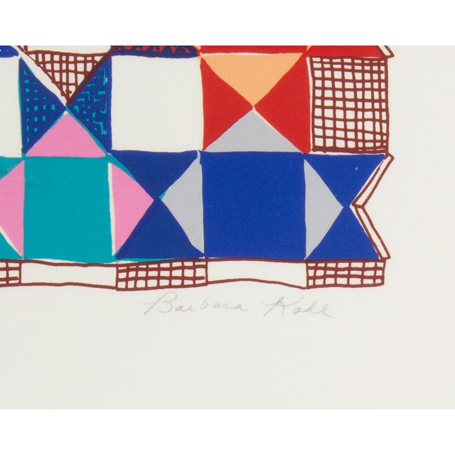 “Star of Jacob” Serigraph Print by Barbara Kohl-Spiro For Sale - Image 4 of 10