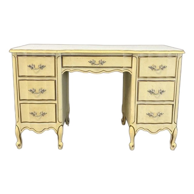 Vintage French Provincial Desk For Sale