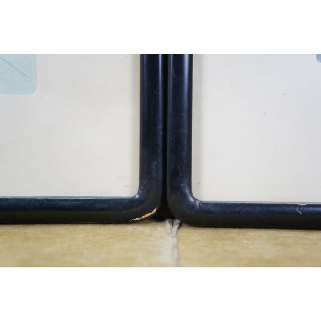 Mid 20th Century Japanese Tokuriki Asada Pagoda Temple Moonlight Woodblock Prints 20" - Set of 2 For Sale - Image 13 of 13