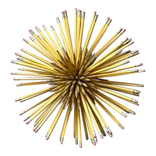 Vintage Boho Number 2 Pencil Sculpture For Sale