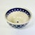 American 1980s Arts & Crafts Americana Boho Chic Stars Boleslawiec Polish Pottery Serving Bowl - 4th of July For Sale - Image 3 of 9