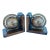 Italian Old World Globe Bookends-a Pair For Sale