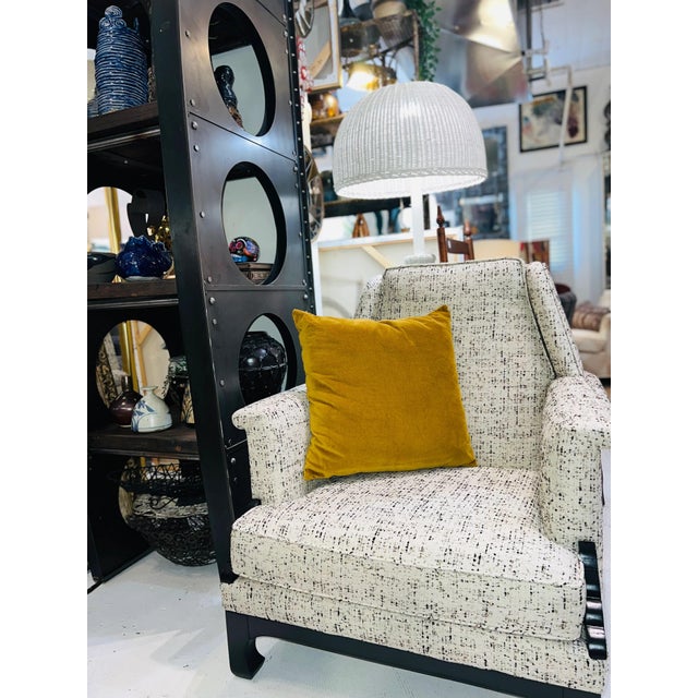 Mid-Century Low Chairs (Newly Reupholstered/Pair) For Sale - Image 10 of 10