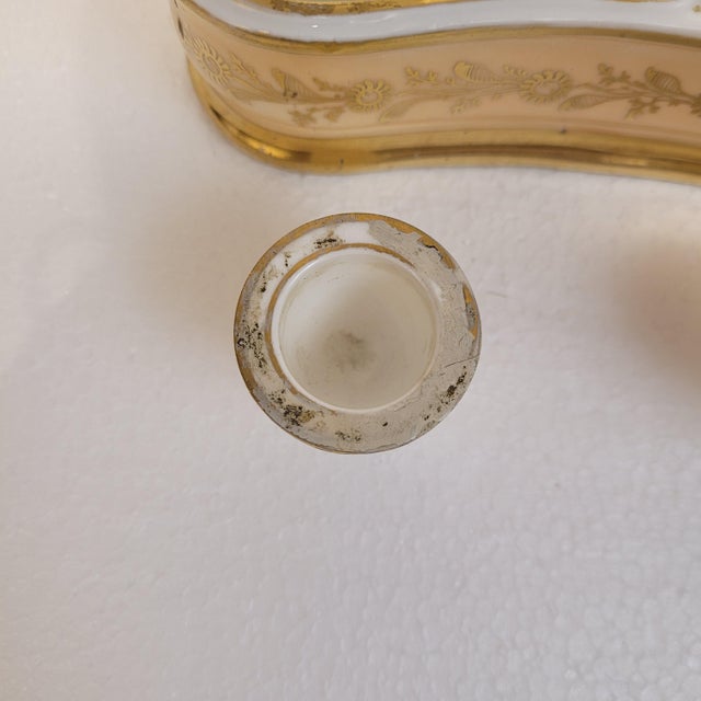 Inkwell or Writing Set in Porcelain by Jacob Petit, France, 19th Century For Sale - Image 17 of 18