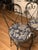 1990s Wrought Iron Barstools - A Pair For Sale - Image 5 of 9