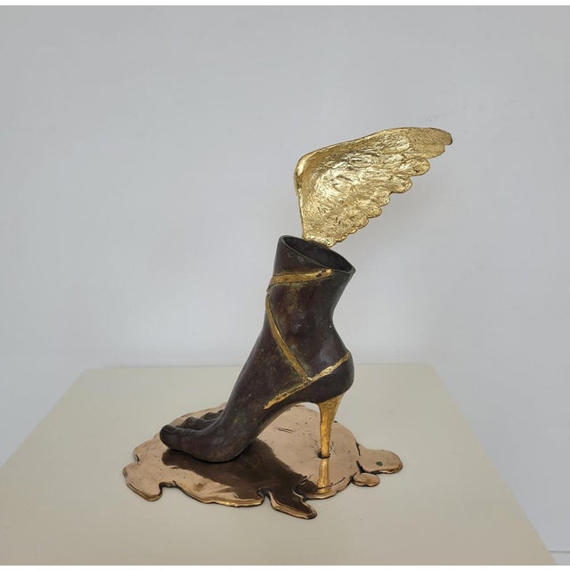 Metal Antonio Giancaterino, La Scarpa, Bronze For Sale - Image 7 of 10