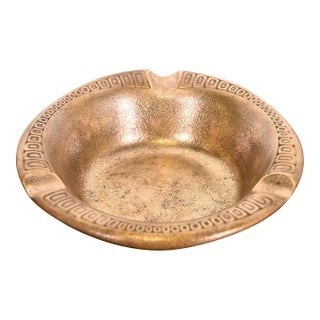 Tiffany Studios New York Bronze Doré Ashtray For Sale