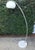 Metal Vintage Mid Century Modern Adjustable Arc Floor Lamp With Marble Base, Made in Italy For Sale - Image 7 of 9