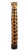 Tall Vintage Hand Carved Wooden Folk Art Leopard Sculpture For Sale