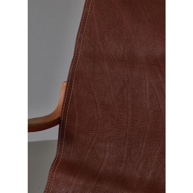 Wood Eva Lounge Chair attributed to Karl Mathsson & Bruno Mathsson, 1970s For Sale - Image 7 of 18