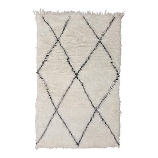 Small Moroccan Marmoucha Rug - 3.9 X 2.3 Ft For Sale