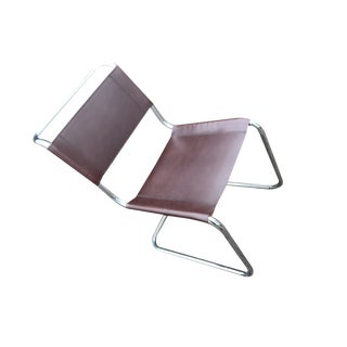 B33 Tubular Chrome Cantilever Chair by Marcel Breuer for Thonet For Sale