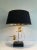 1970s 1970s French Flock of Wild Geese Brass Table Lamp For Sale - Image 5 of 13