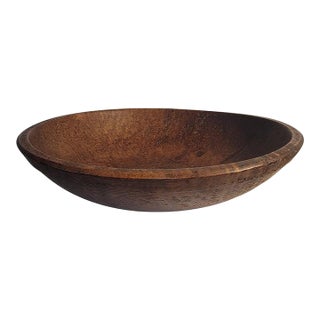 19th Century Tiger Eye Maple Butter Bowl For Sale
