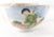 19th Century Chinese Export Porcelain Rose Mandarin Palette Bowl For Sale In New York - Image 6 of 13