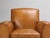 Animal Skin Pair of Art Deco French Leather Club Chairs For Sale - Image 7 of 12