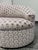 Wood Fitzgerald Serpentine Sofa + Manuel Canovas Upholstery For Sale - Image 7 of 12