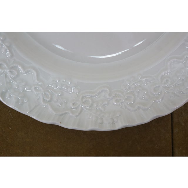 Ralph Lauren 1992 Ralph Lauren Rl Polo Wedgwood Claire Plates Tea Cup Place Setting - 5pcs For Sale - Image 4 of 13