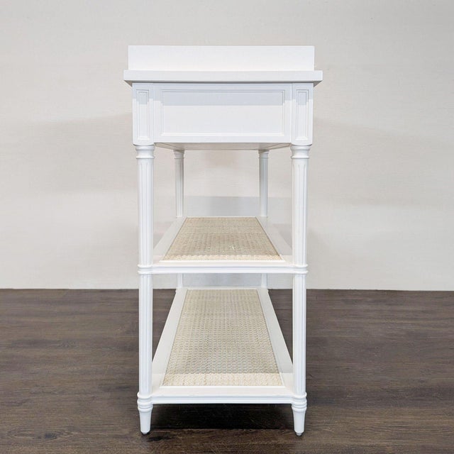 Serena & Lily Harbour Cane Changing Table For Sale In San Francisco - Image 6 of 18