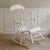 Vintage Windsor-Style White Rocking Chair For Sale - Image 14 of 15
