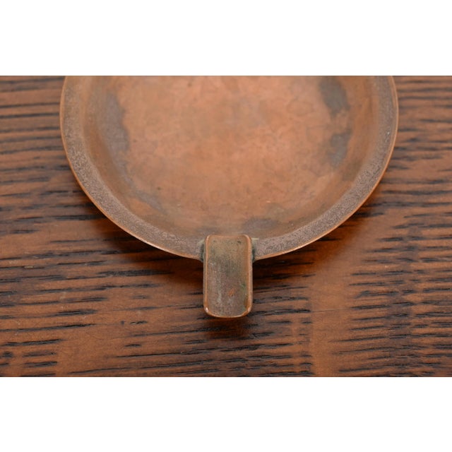 Metal Roycroft Arts & Crafts Copper Ashtrays or Catchalls, Set of Four For Sale - Image 7 of 11
