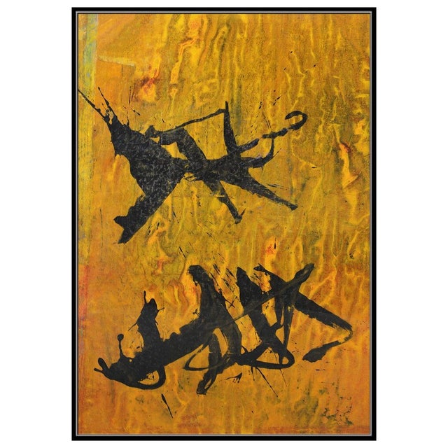 Expressionism Late 20th Century Abstract 7079, Jamali For Sale - Image 3 of 5