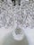 Mid 20th Century Hollywoord Regency Ridged Chrome Rim With French Pendalogue Crystals For Sale In New York - Image 6 of 12