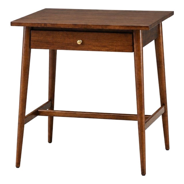 1950s Refinished Paul McCobb Planner Group Maple Nightstand For Sale