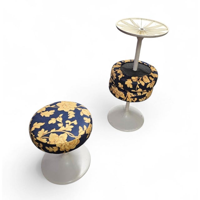 Stools from Lusch, 1970s, Set of 3 For Sale - Image 4 of 13