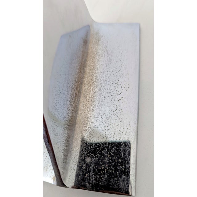 Metal Mid-Century Chrome Sailboat Bookends | Minimalist Nautical Design For Sale - Image 7 of 8