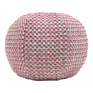 The House Of Scalamandré Heatherton Circle Pillow In Posey For Sale