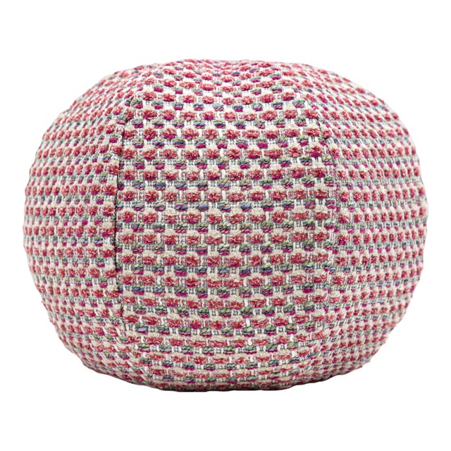 The House Of Scalamandré Heatherton Circle Pillow In Posey For Sale