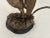 Bronze Late 20th Century Detailed Bronze Crane With Foliage Candlabra For Sale - Image 8 of 9
