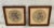 Tan Pair of Vintage Framed Floral Needlepoints For Sale - Image 8 of 8
