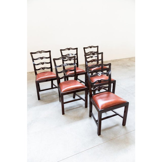 1970s Table with Naval Chairs, 1980, Set of 7 For Sale - Image 5 of 18