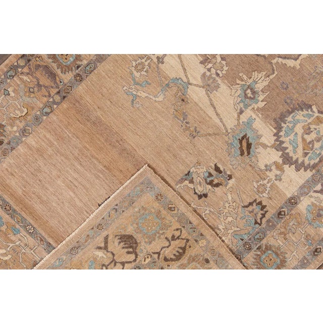 Contemporary 21st Century Modern Sultanabad Wool Rug 7 X 10 For Sale - Image 3 of 10