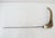 Carved Deer Antler Grim Reaper Face Hidden Blade Folk Art Walking Stick Cane For Sale - Image 11 of 12